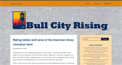 Desktop Screenshot of bullcityrising.com