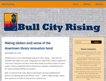 Tablet Screenshot of bullcityrising.com
